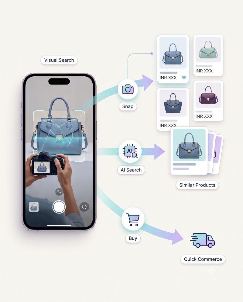 Why "Snap, Search, Buy" Is the New Add-to-Cart: How Visual Search Is Reshaping Quick Commerce Fashion