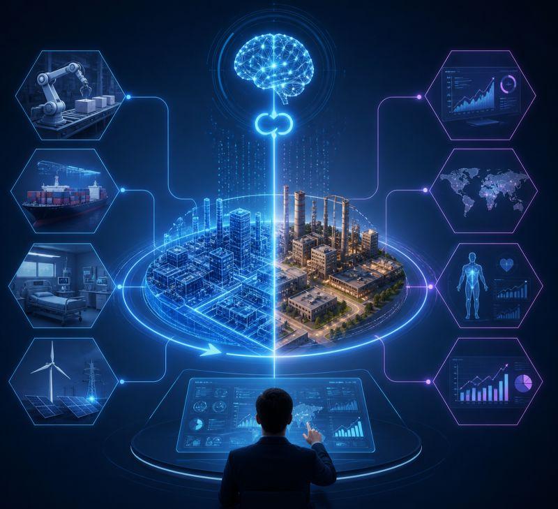 Advancing Intelligence with Digital Twins: What if your business had a living, breathing replica of itself?