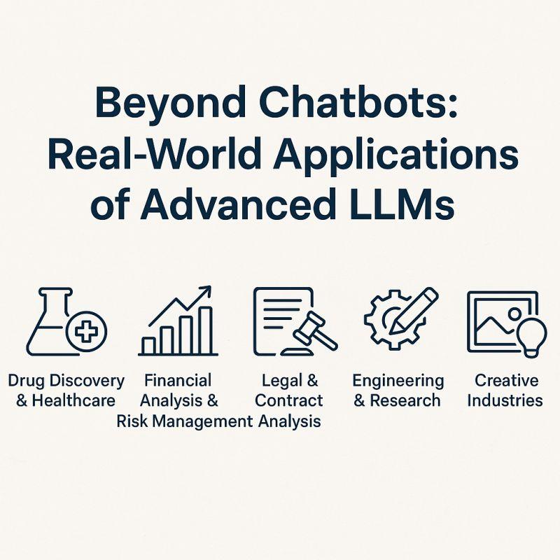 Beyond Chatbots: Real - world Applications of Advanced LLMs