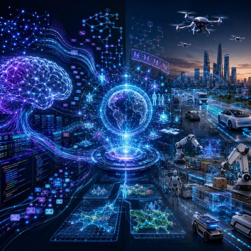 The Next AI race May not be About Language: What if the real batteground is the physical world?